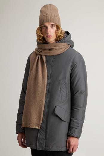 Gift Set with Wool-Blend Beanie and Scarf Brown photo 1 | Woolrich