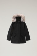 Girls' Arctic Parka with Detachable Fur Trim