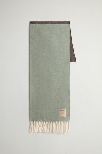 Schal aus reiner Wolle mit Fransen Braun | Woolrich
