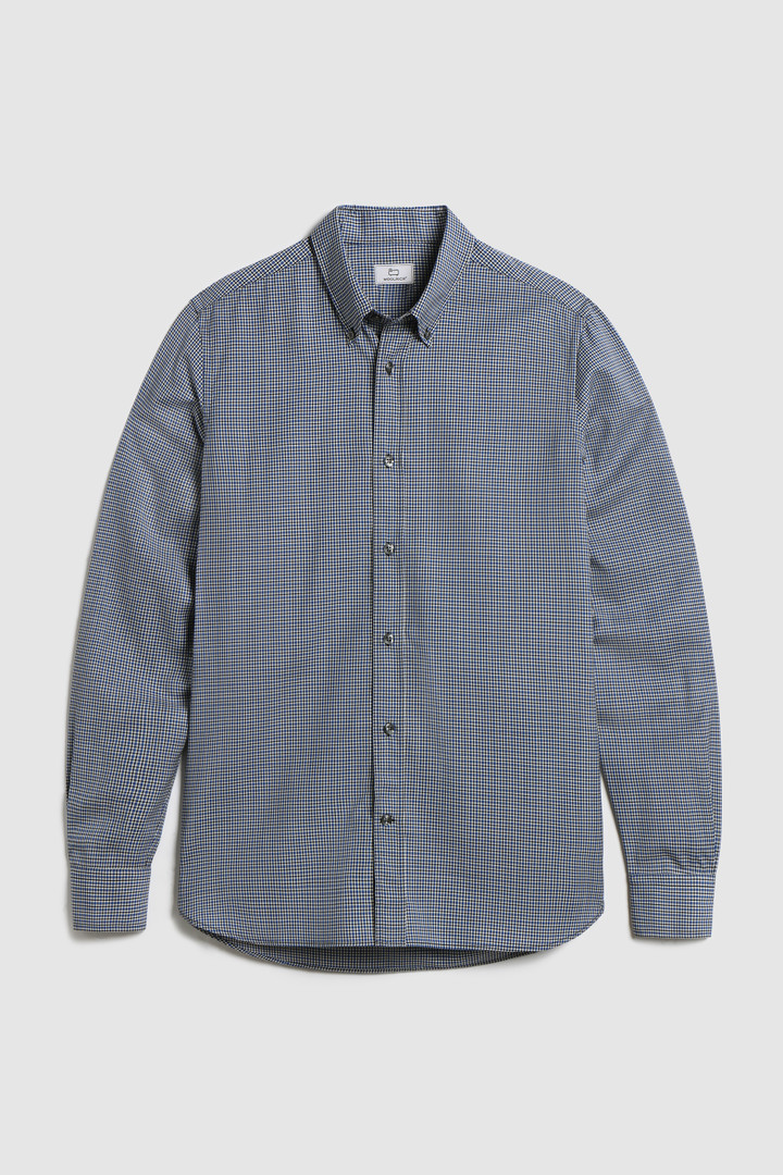Cool wool shirt Blue photo 4 | Woolrich