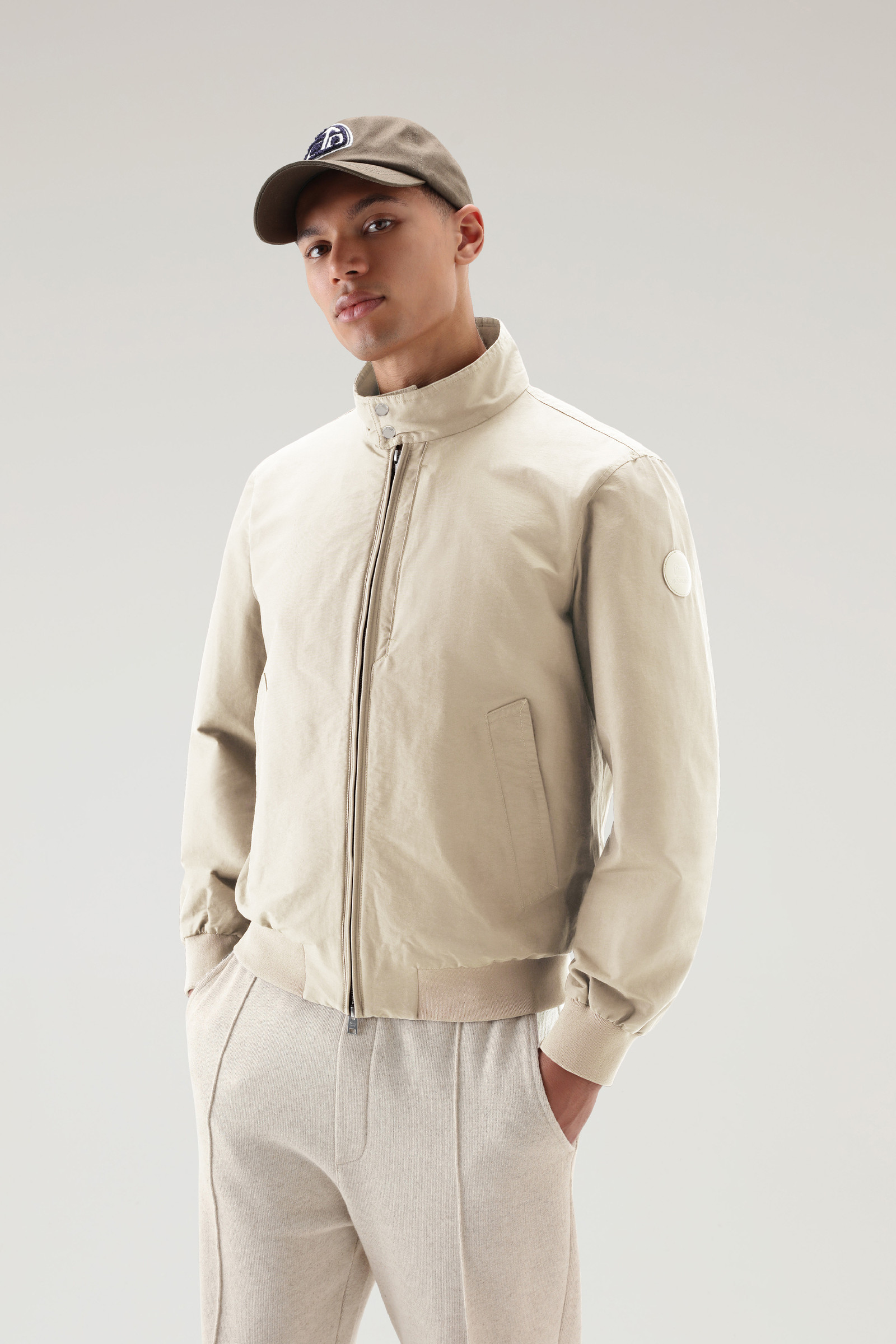Bomber Cruiser de Light Eco Ramar beige | Woolrich