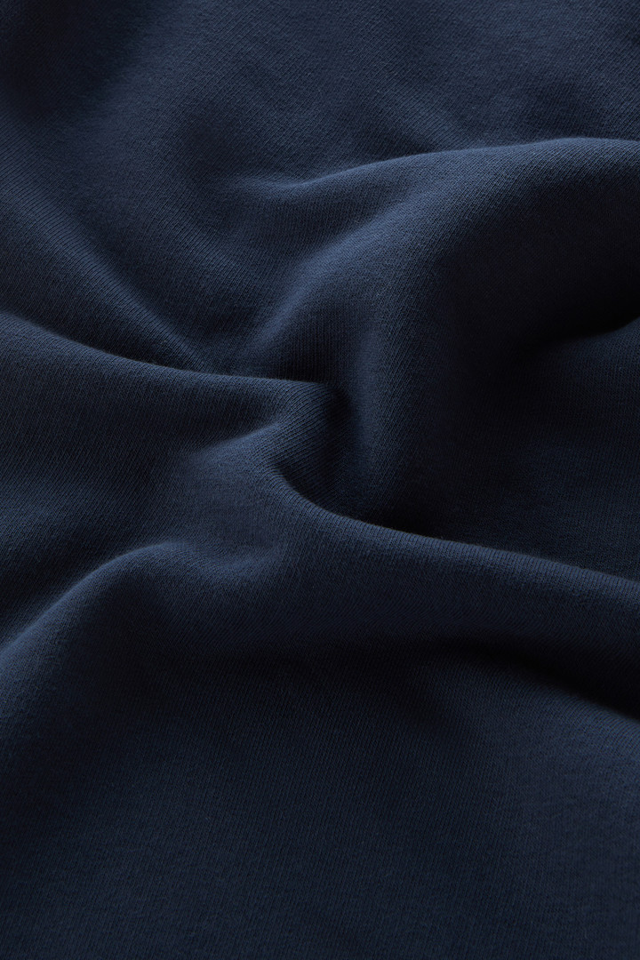 Sweatpants in Brushed Cotton Fleece Blue photo 8 | Woolrich