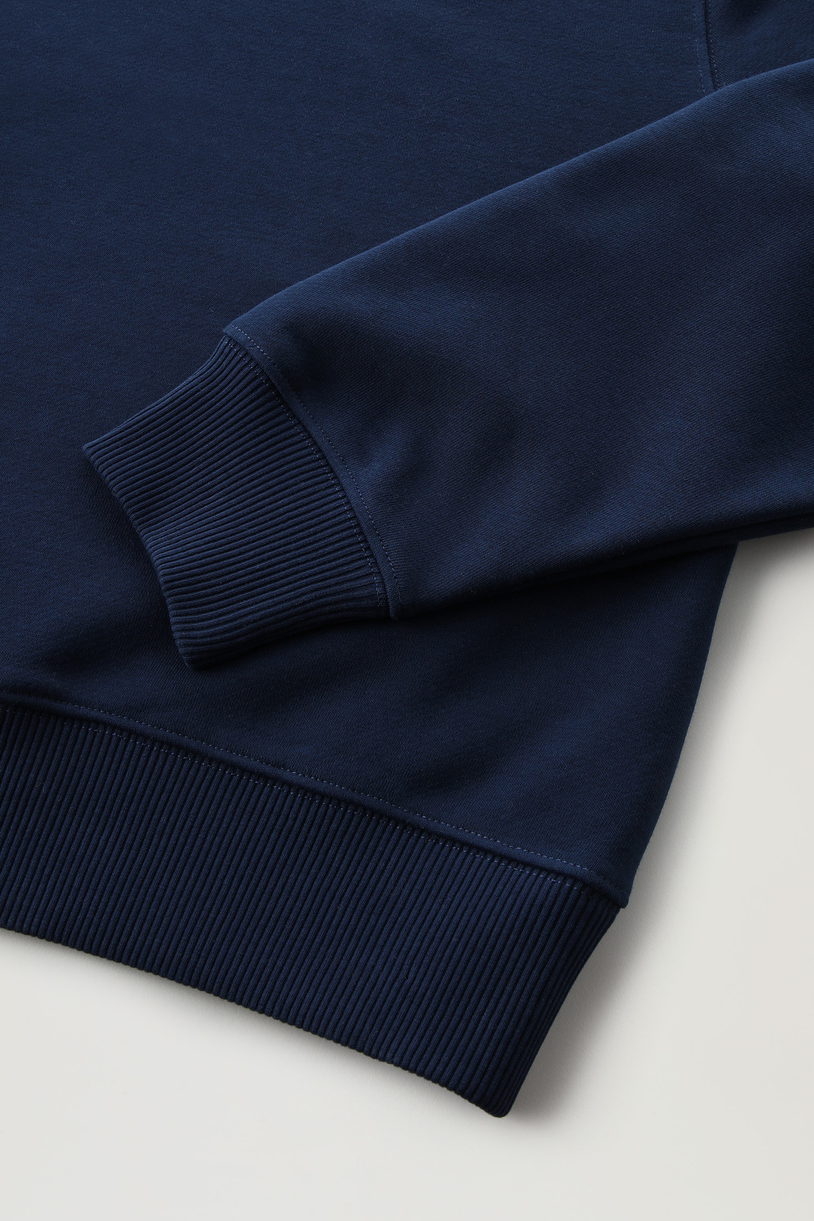 Sweat avec logo brodé Bleu photo 7 | Woolrich