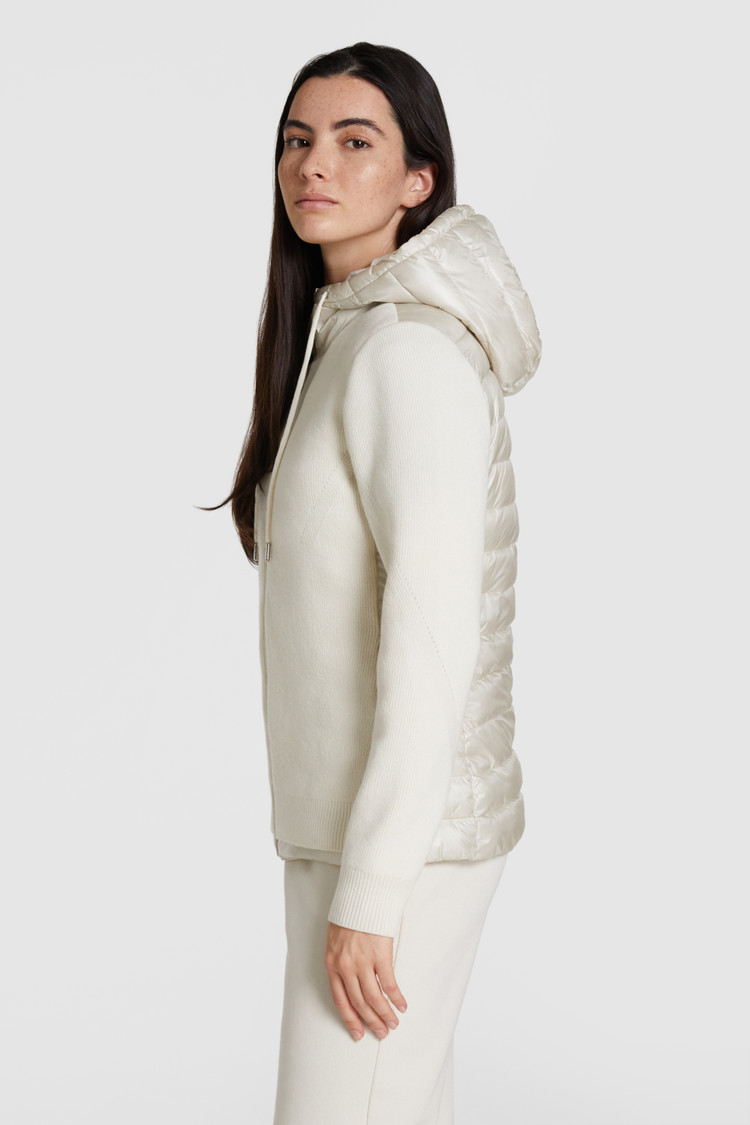 Sweat en nylon et mérinos