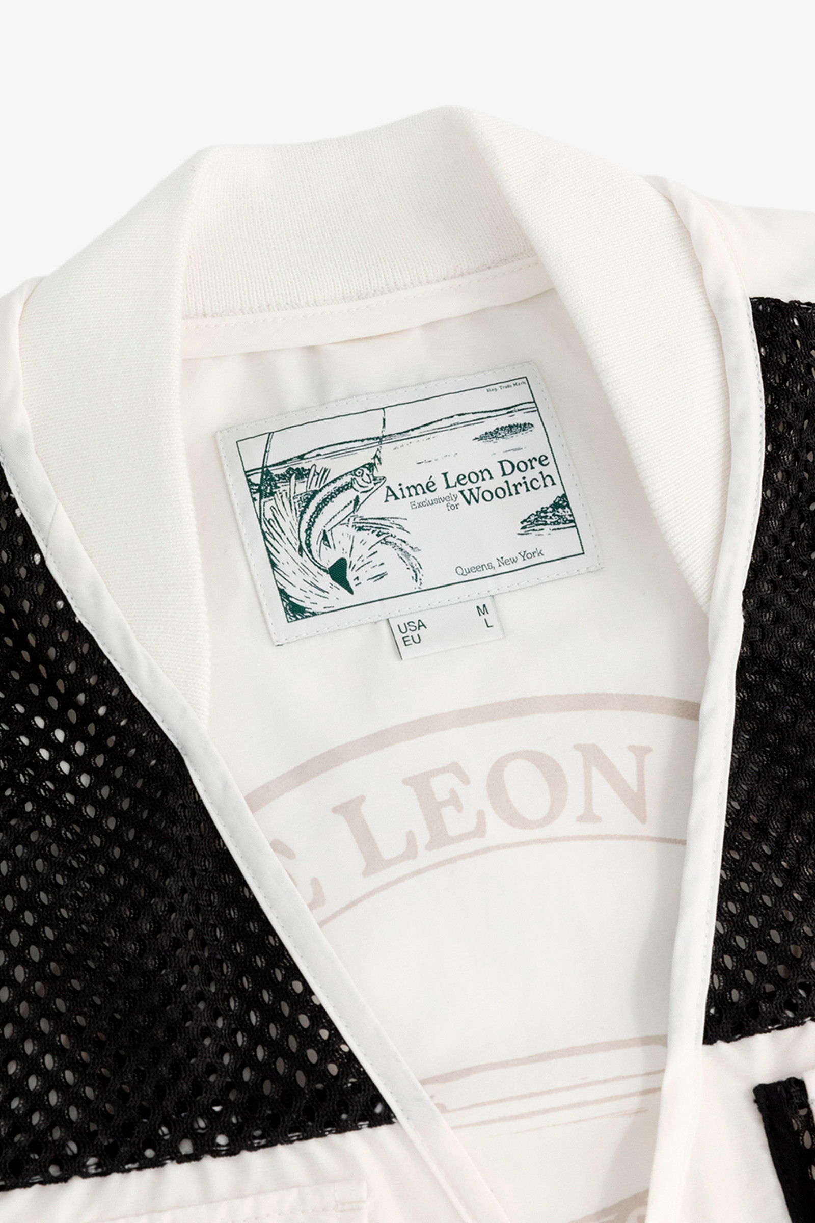 Fly Fishing Multi-Pocket Vest in Eco Ramar Fabric - Aimé Leon Dore / Woolrich Beige photo 6 | Woolrich
