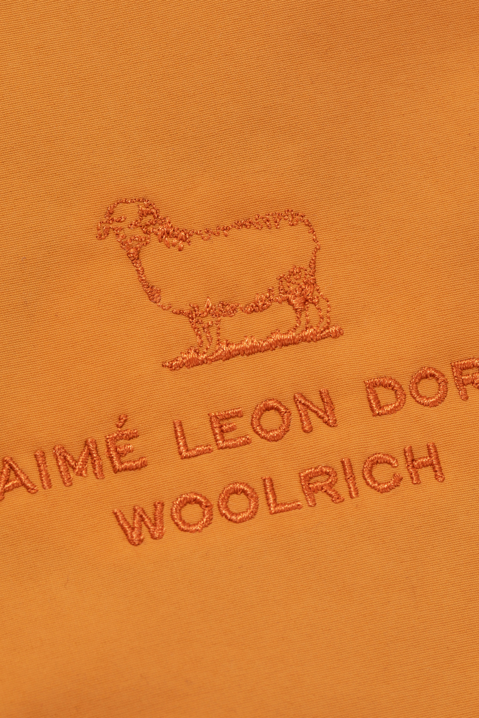 Archive Shell Jacket - Aimé Leon Dore / Woolrich Orange photo 5 | Woolrich