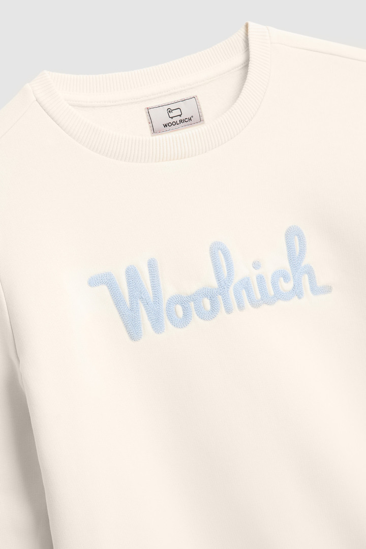 Girl's logo Sweatshirt with Elasticated Edges