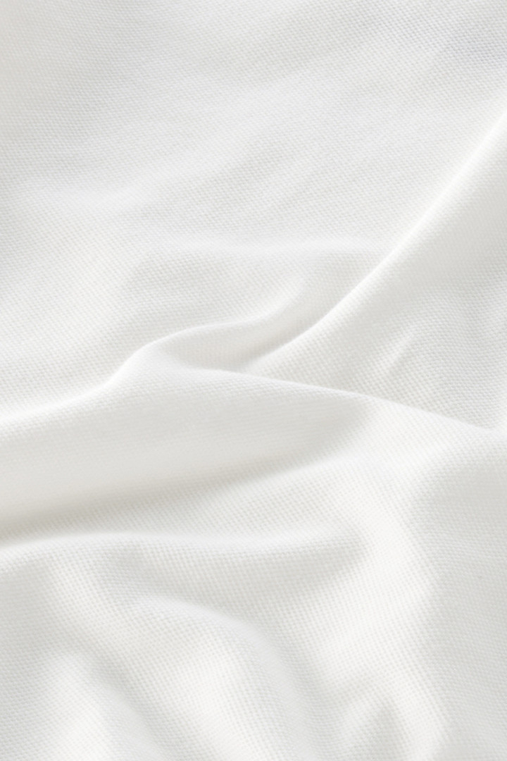 Poloshirt Monterey aus Stretch-Baumwollpikee für Jungen Weiß photo 5 | Woolrich