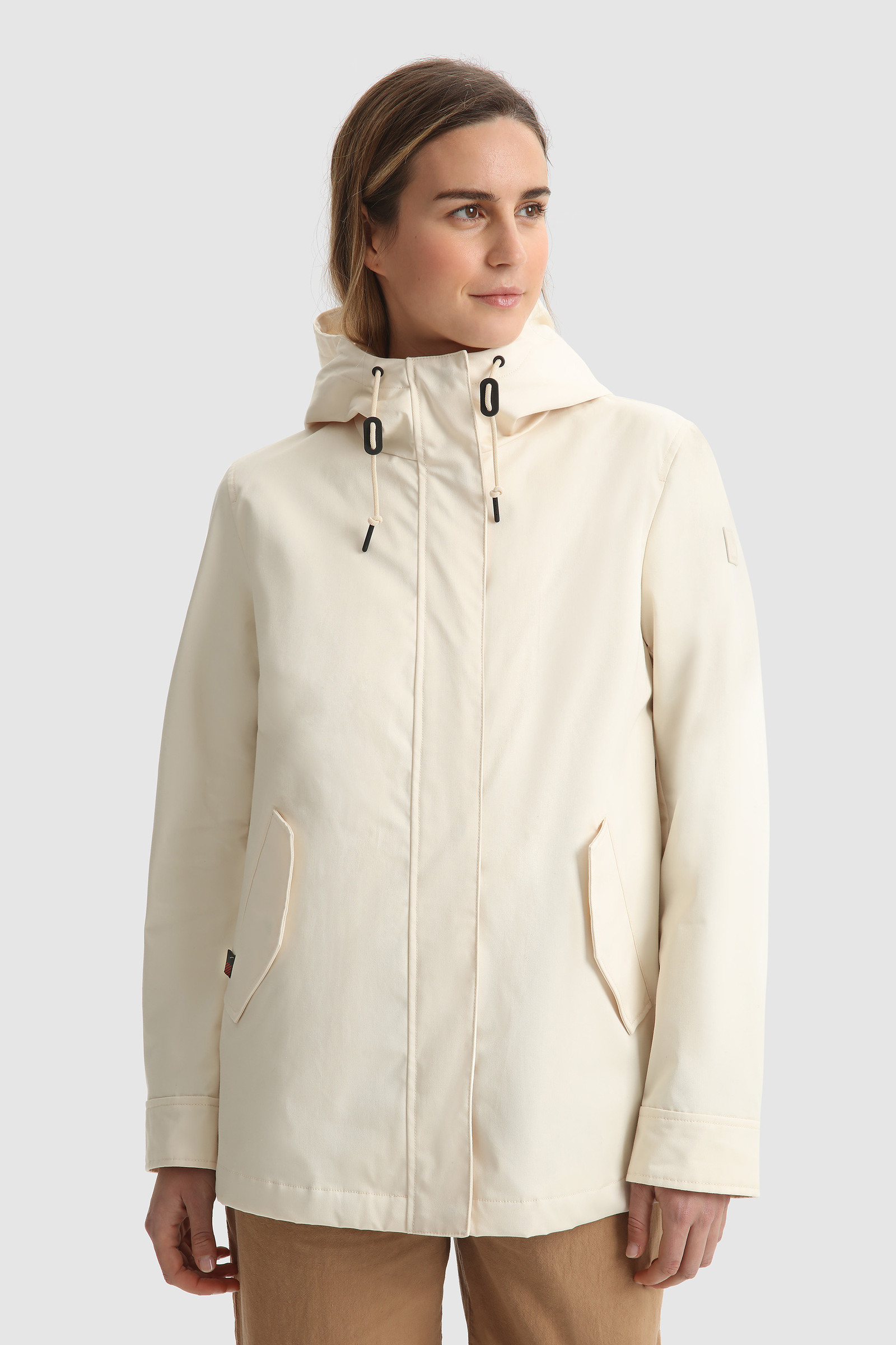 Lilac hooded jacket