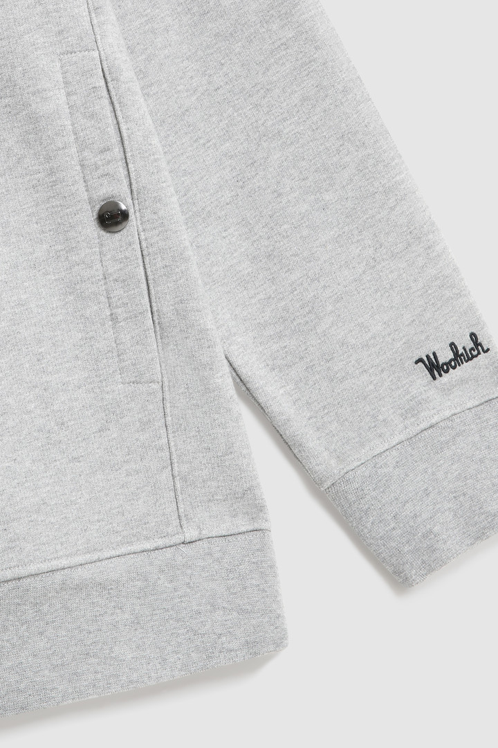 Sweat à capuche American en coton brossé