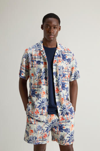 Shirt with Nature Motif Multicolor | Woolrich