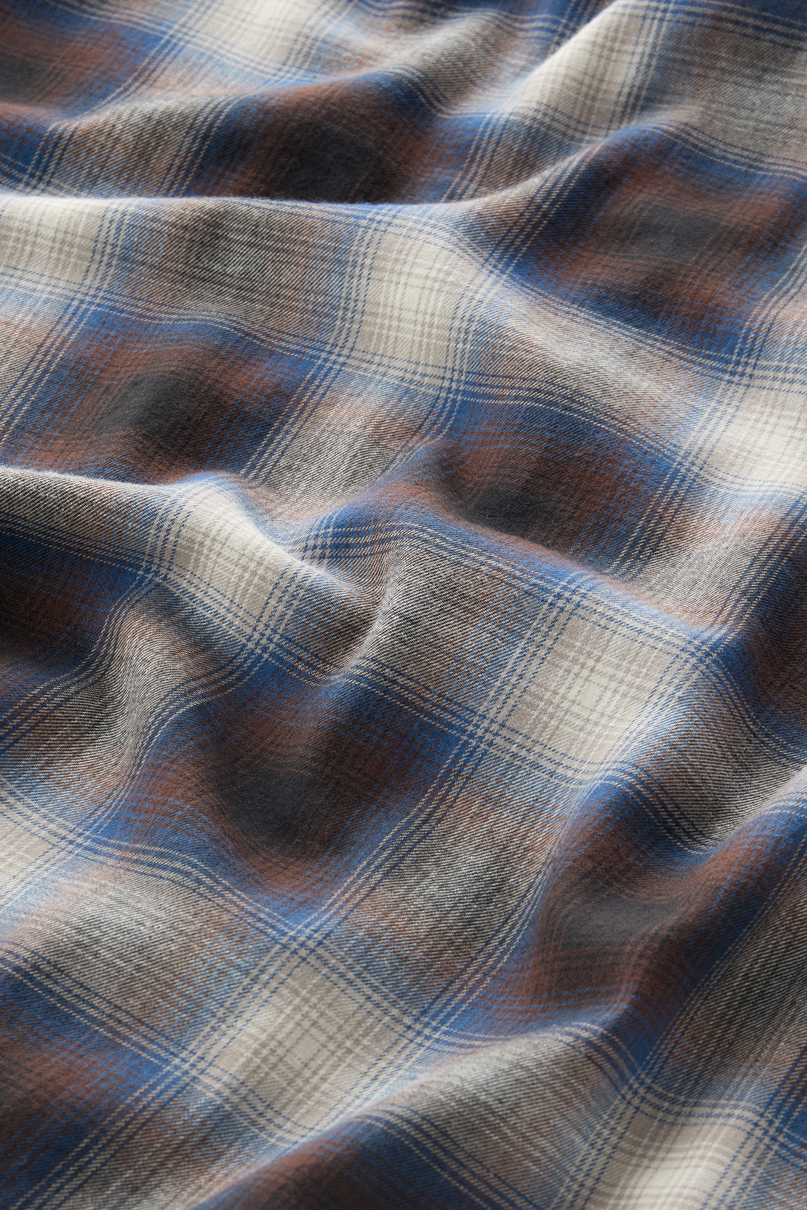 Madras Plaid Shirt in Lightweight Flannel Grey photo 9 | Woolrich