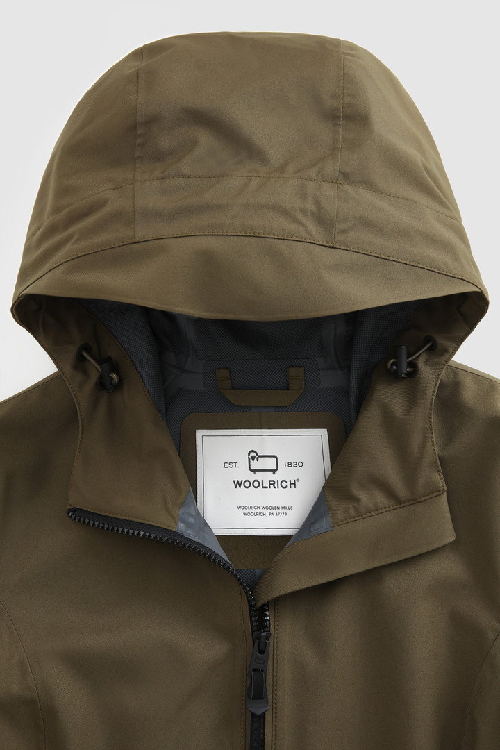 Leavitt Ultralight Waterproof Parka Green photo 5 | Woolrich