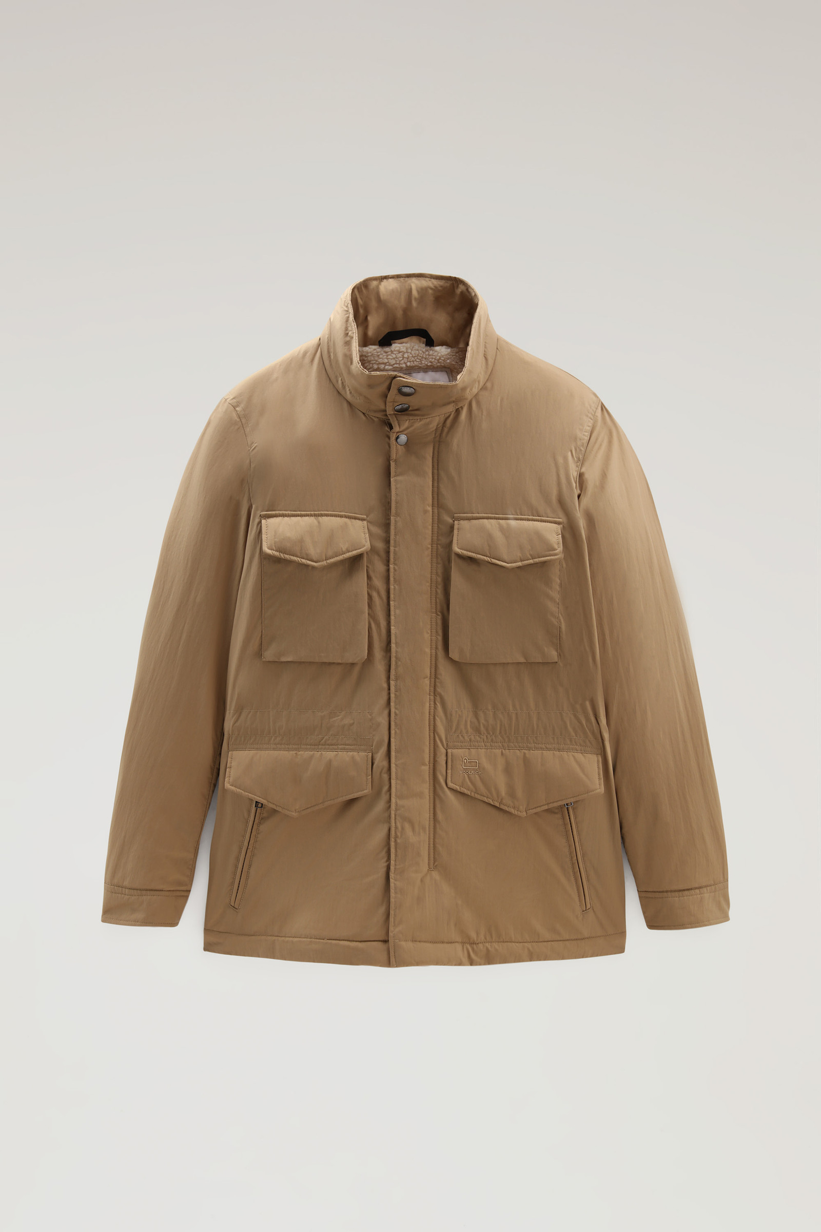 Ripstop-Feld-Jacke mit Sherpa-Futter beige photo 5 | Woolrich