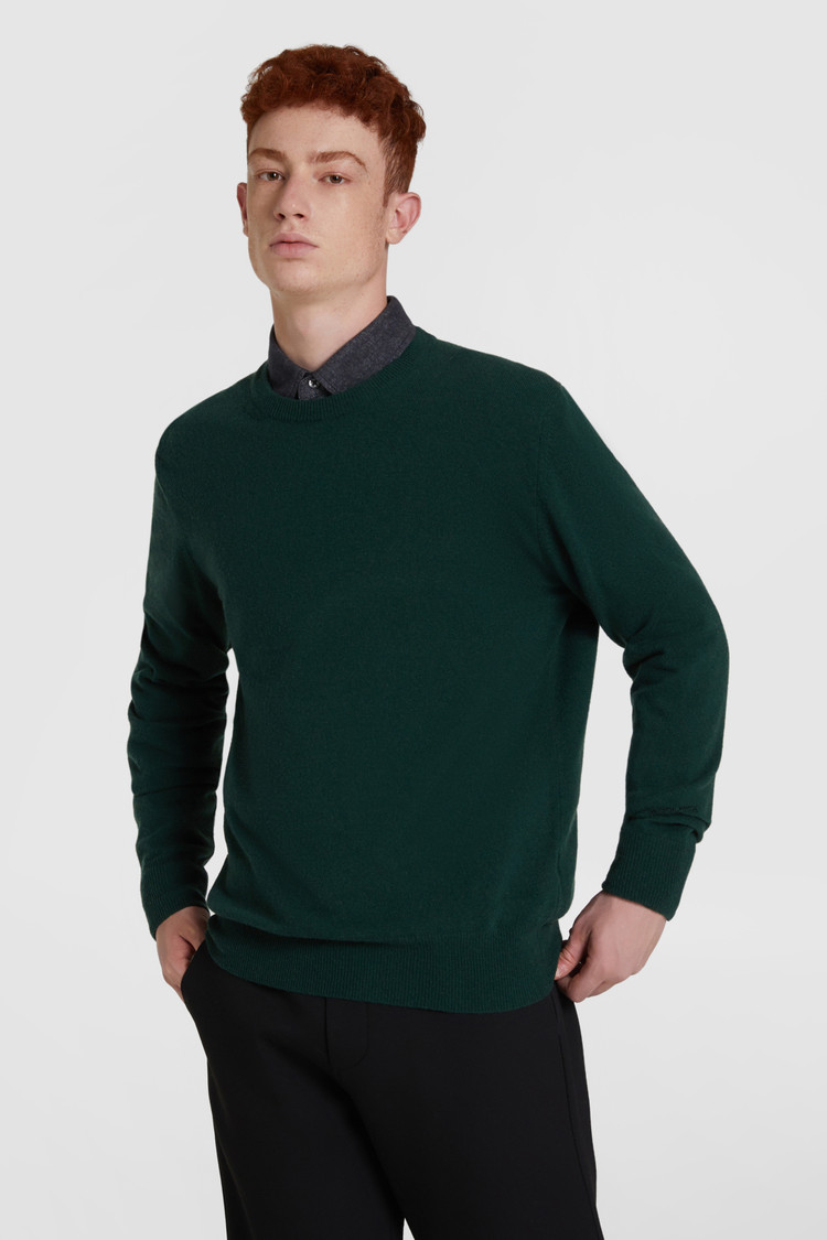 Maglione in lana girocollo