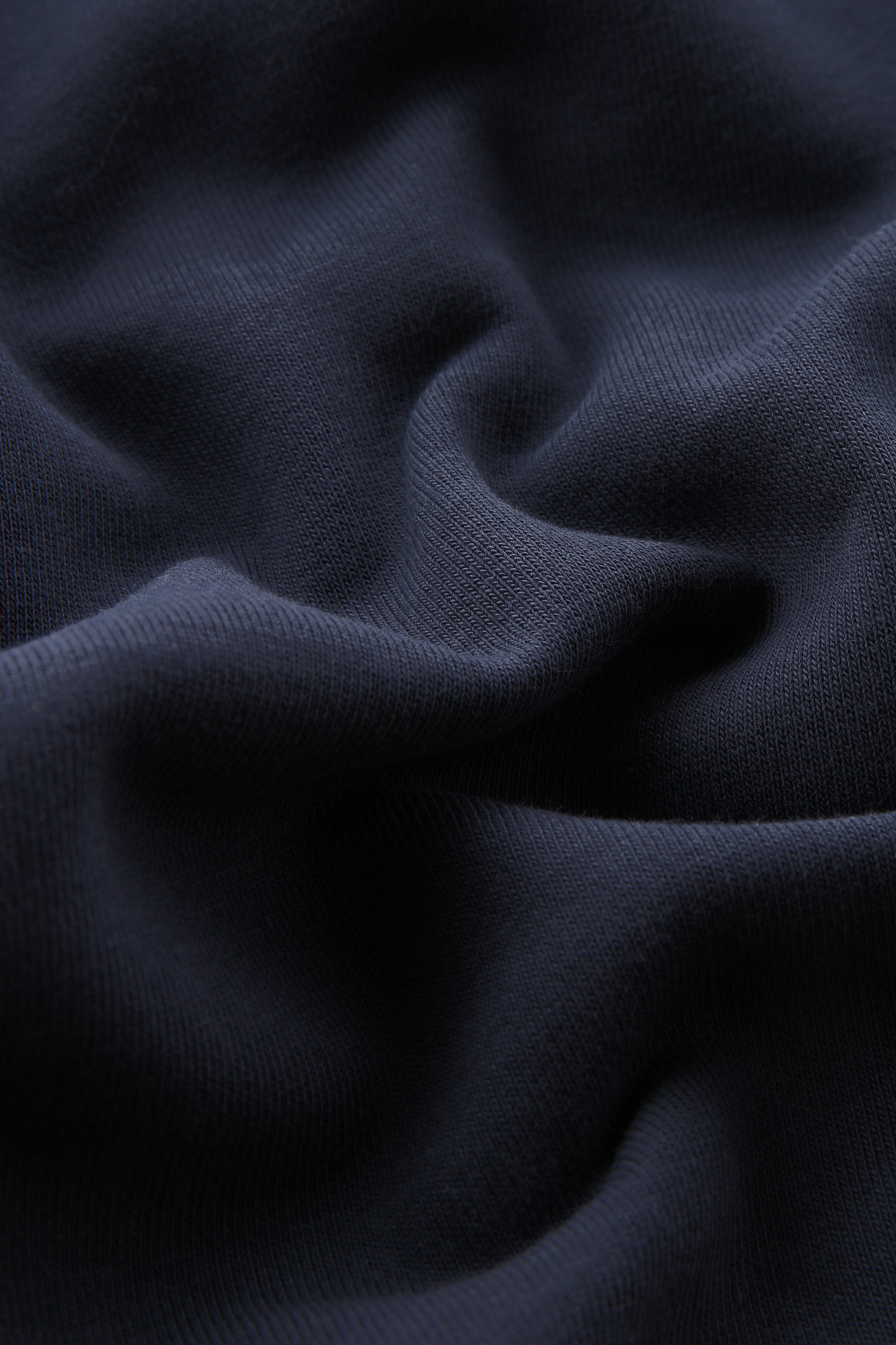 Klassieke sweater met volledige rits van een katoenmix blauw photo 9 | Woolrich