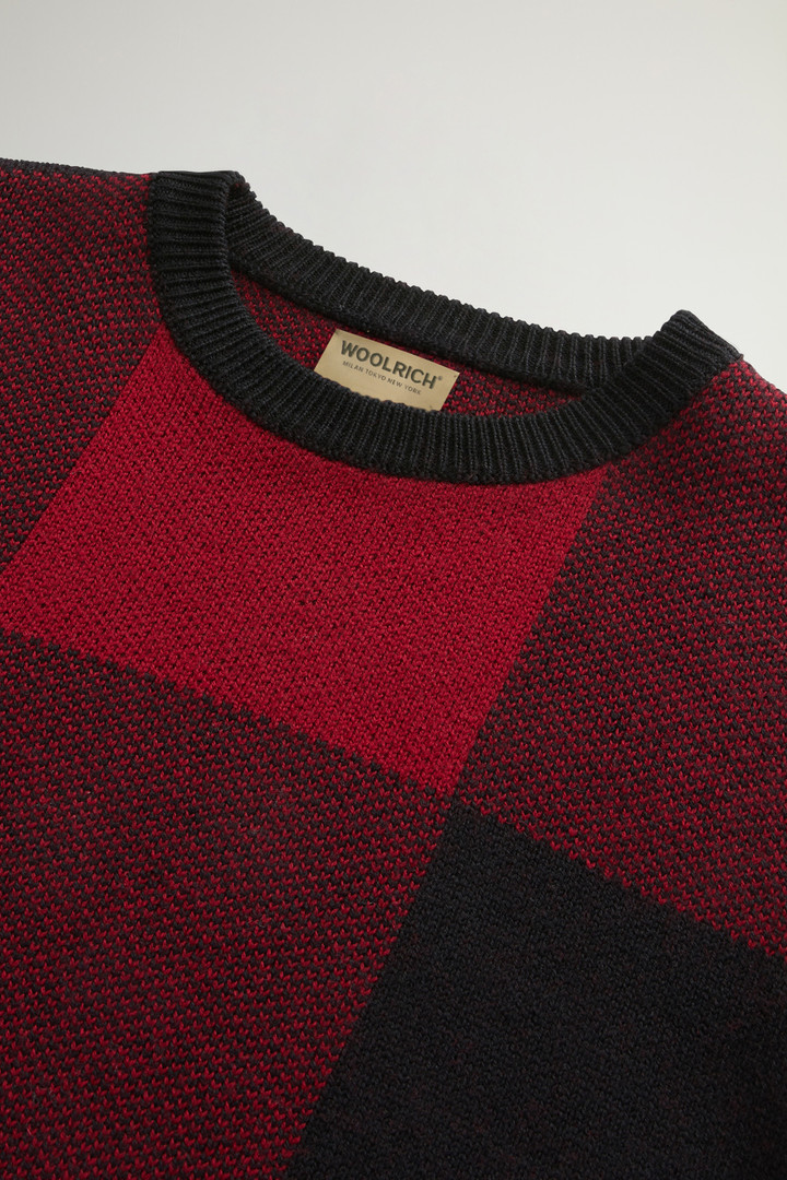 BUFFALO CREWNECK Red photo 6 | Woolrich