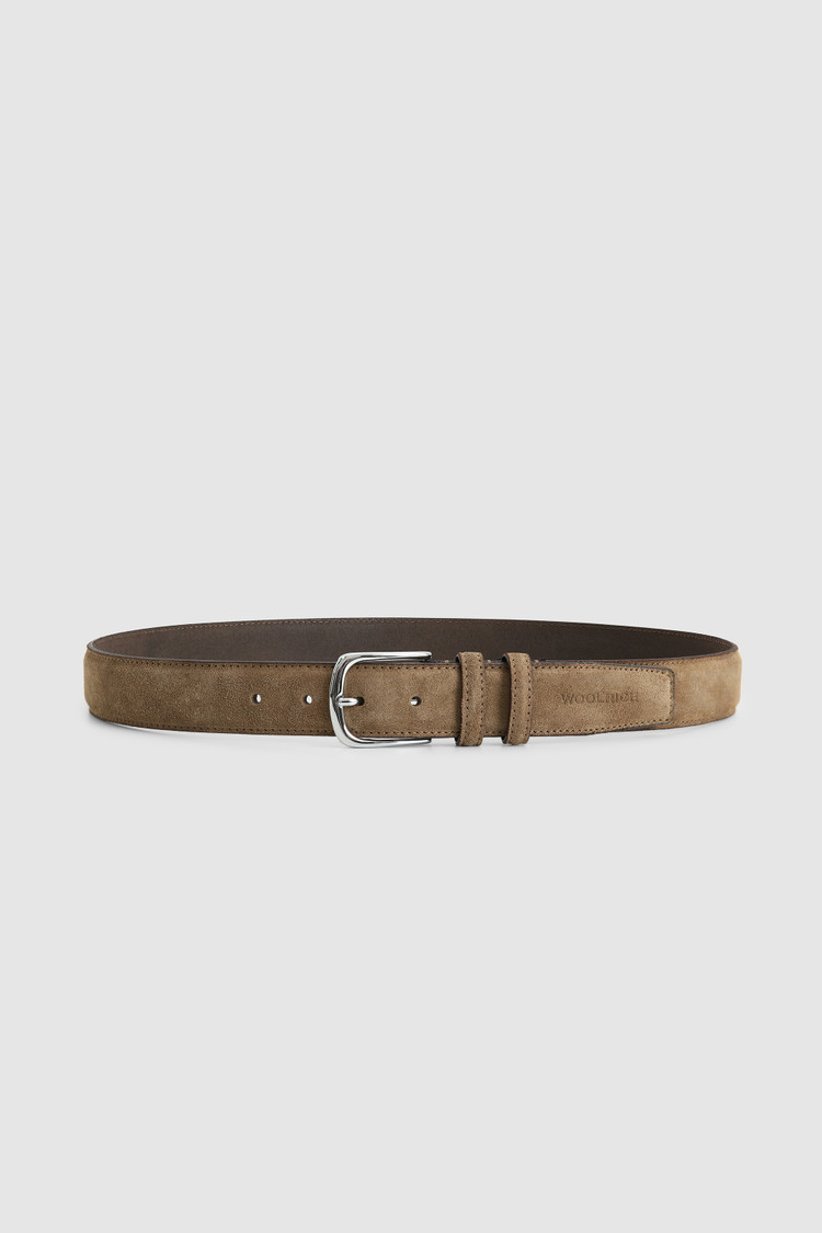 Cintura in pelle scamosciata