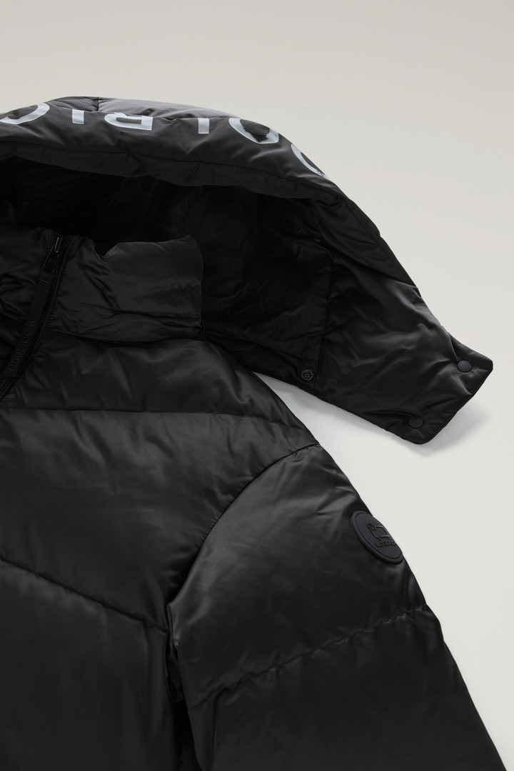 Down Jacket in Nylon Satin Black photo 3 | Woolrich