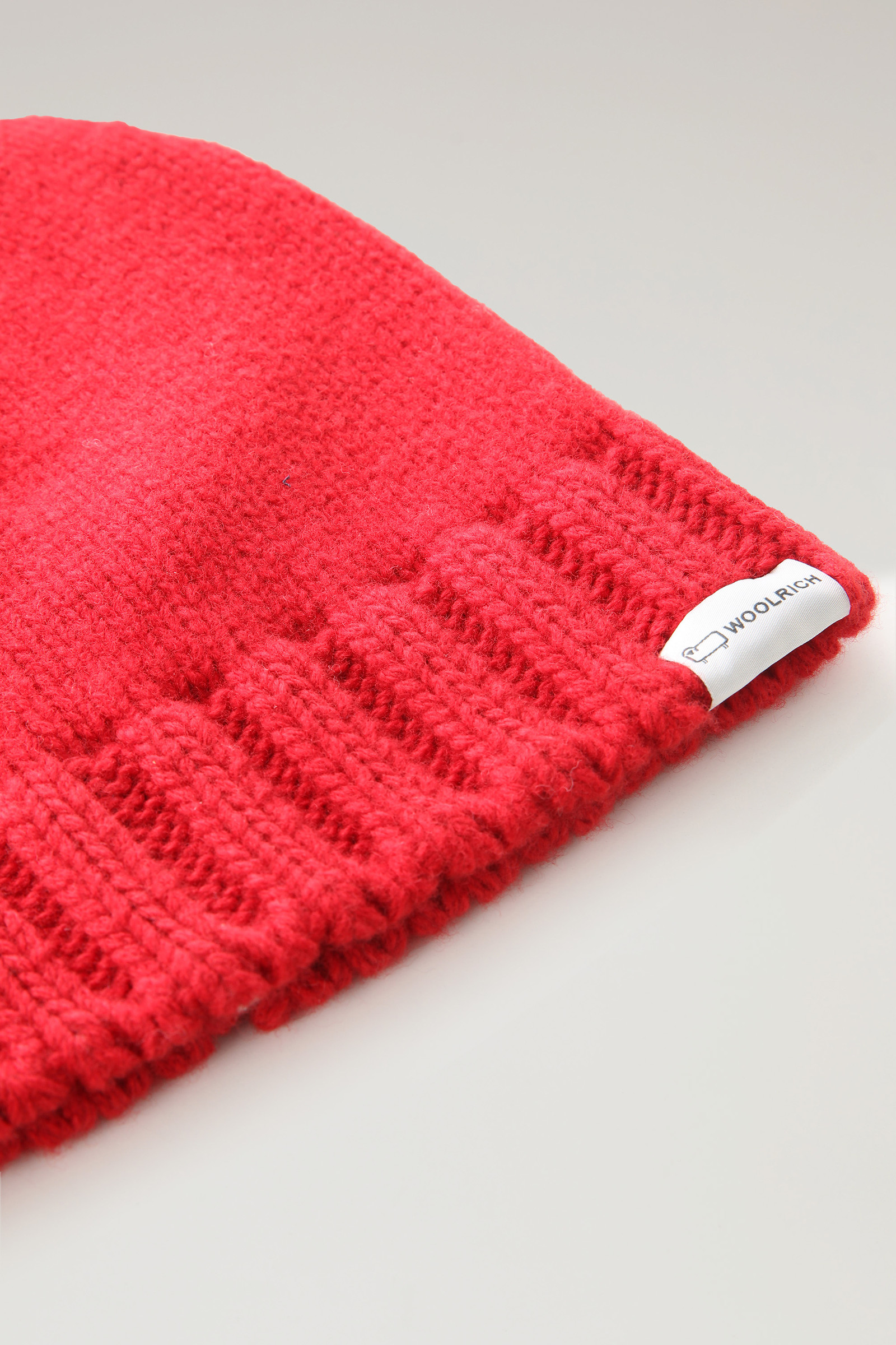 Zachte uniseks muts van scheerwol Rood photo 2 | Woolrich