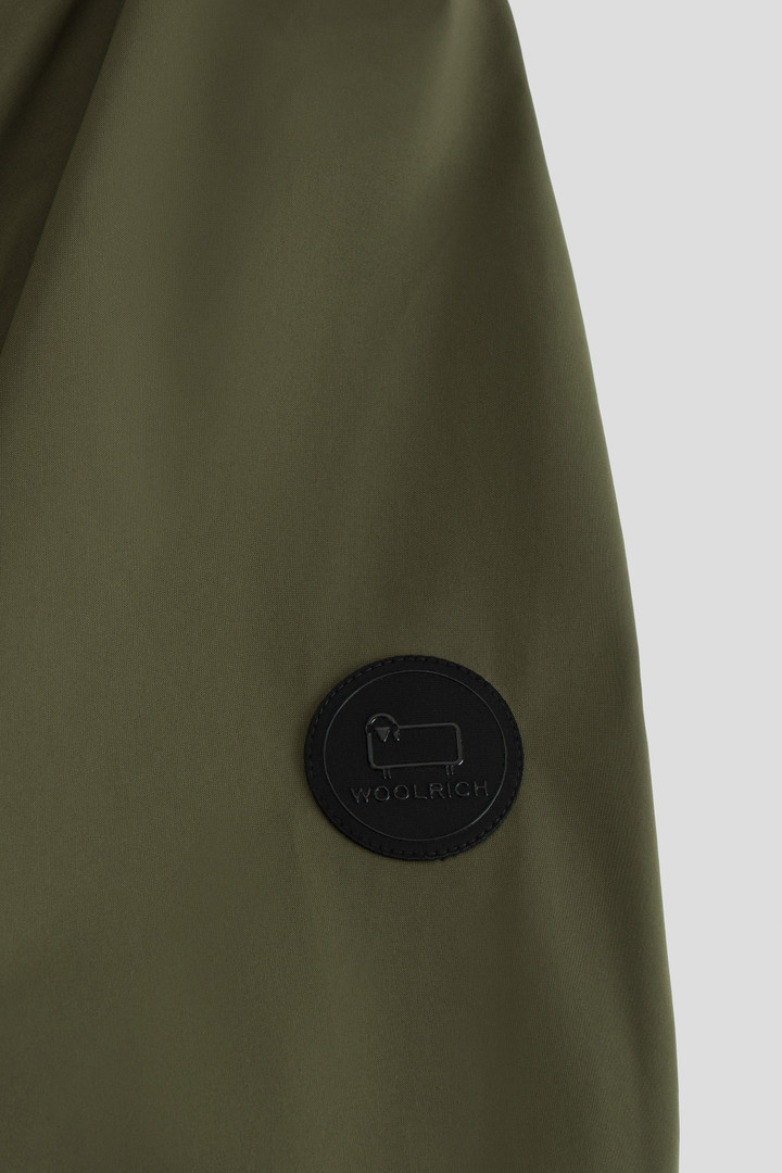 Zweilagige, wasserdichte, ultraleichte Jacke Mountain Grün photo 6 | Woolrich