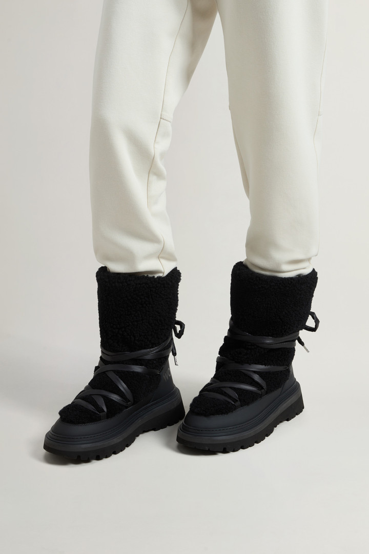 W'S PADDED BOOT Black photo 6 | Woolrich