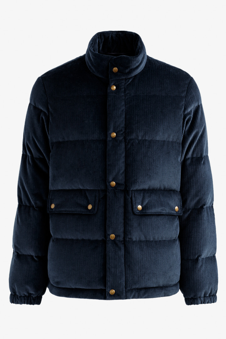 Aimé Leon Dore / Woolrich Cordsamt-Daunenjacke