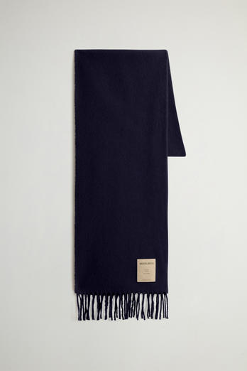 Pure Wool Scarf Blue | Woolrich