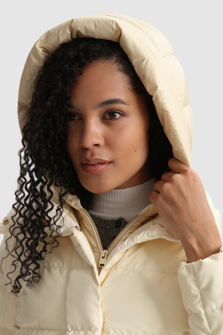 Chaqueta de plumón 2 en 1 Prescott Luxe con capucha extraíble