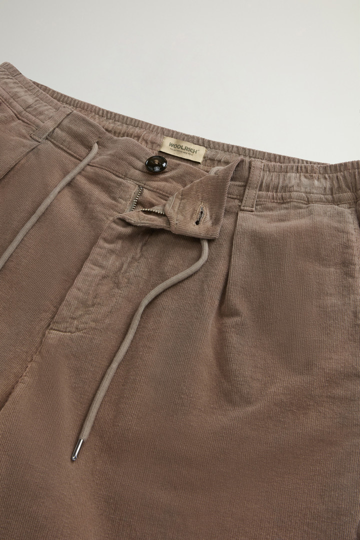 Garment-Dyed Corduroy Milton Pants Brown photo 4 | Woolrich
