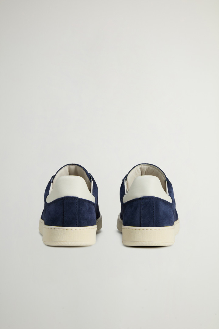 Sneakers Swing Court aus Veloursleder Blau photo 3 | Woolrich