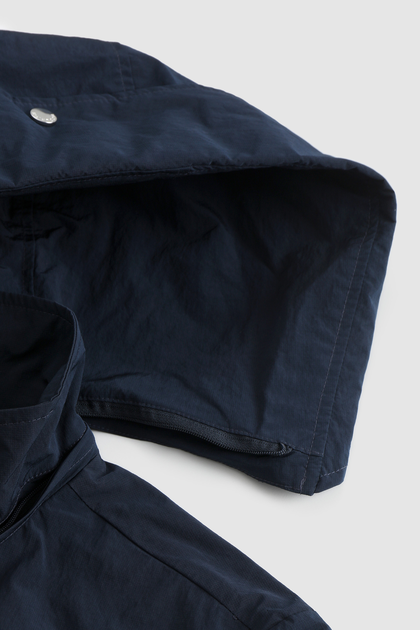 Briar Light Parka with Detachable Hood Blue photo 6 | Woolrich