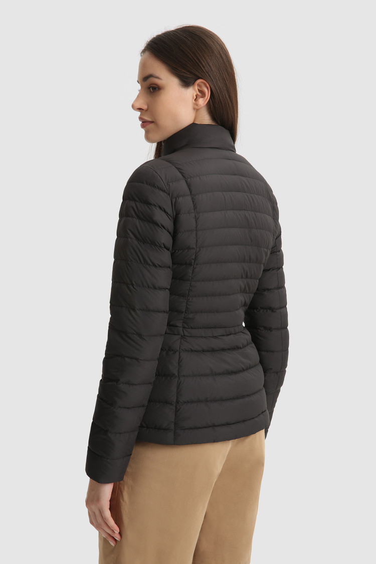 Hibiscus quilted jacket