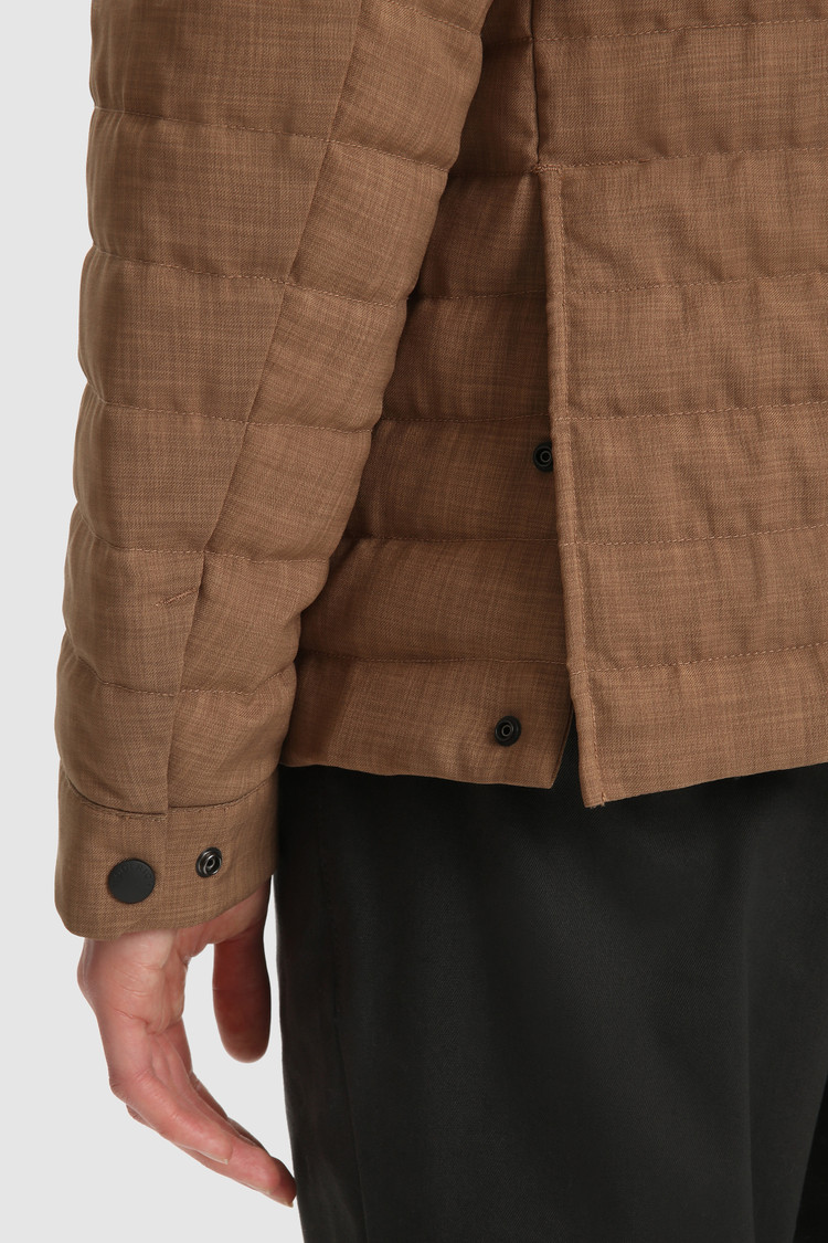 City Field Jacket in wool effect fabric