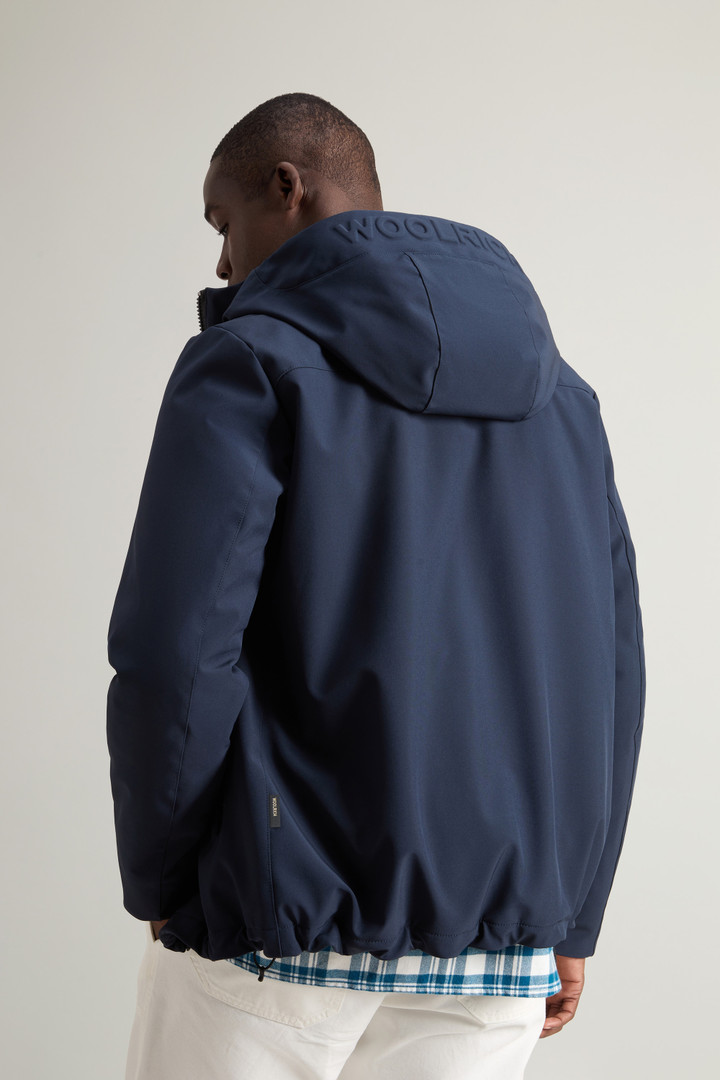 Pacific Jacket in Tech Softshell Blue photo 4 | Woolrich