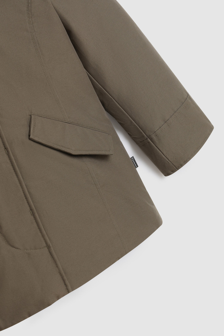 Arctic Parka avec fourrure de raton laveur amovible pour fille