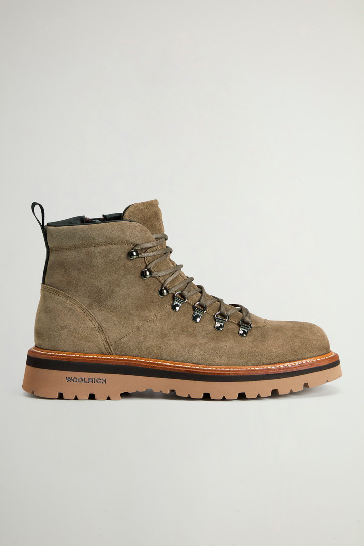 Brown suede boots men on sale