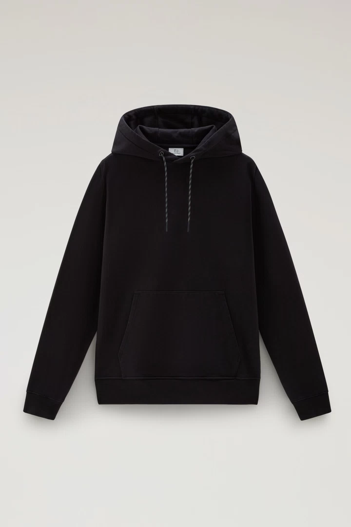 Us Trails Pure Cotton Hoodie - Men - Black