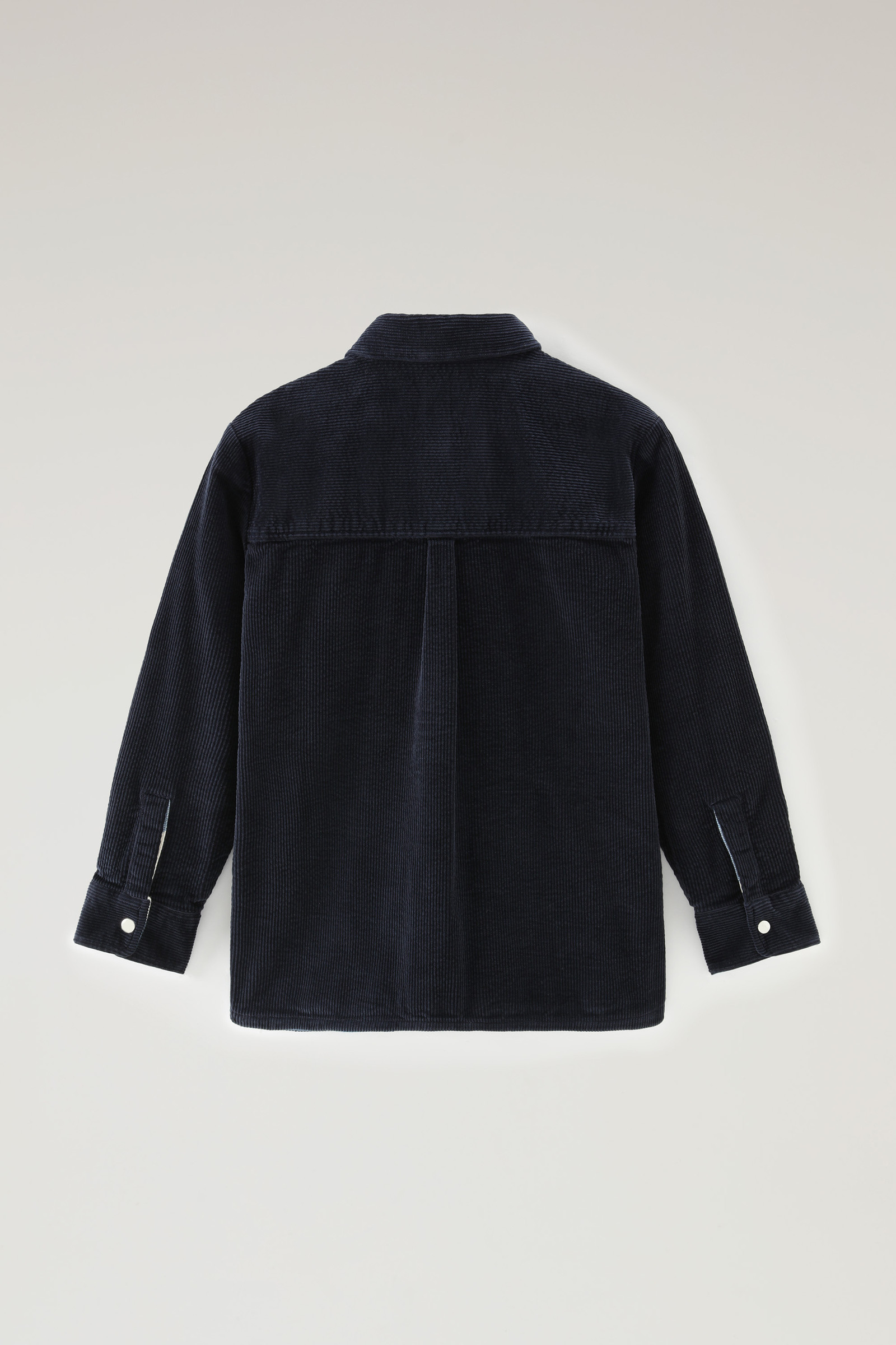 Girls' Corduroy Overshirt Blue photo 2 | Woolrich