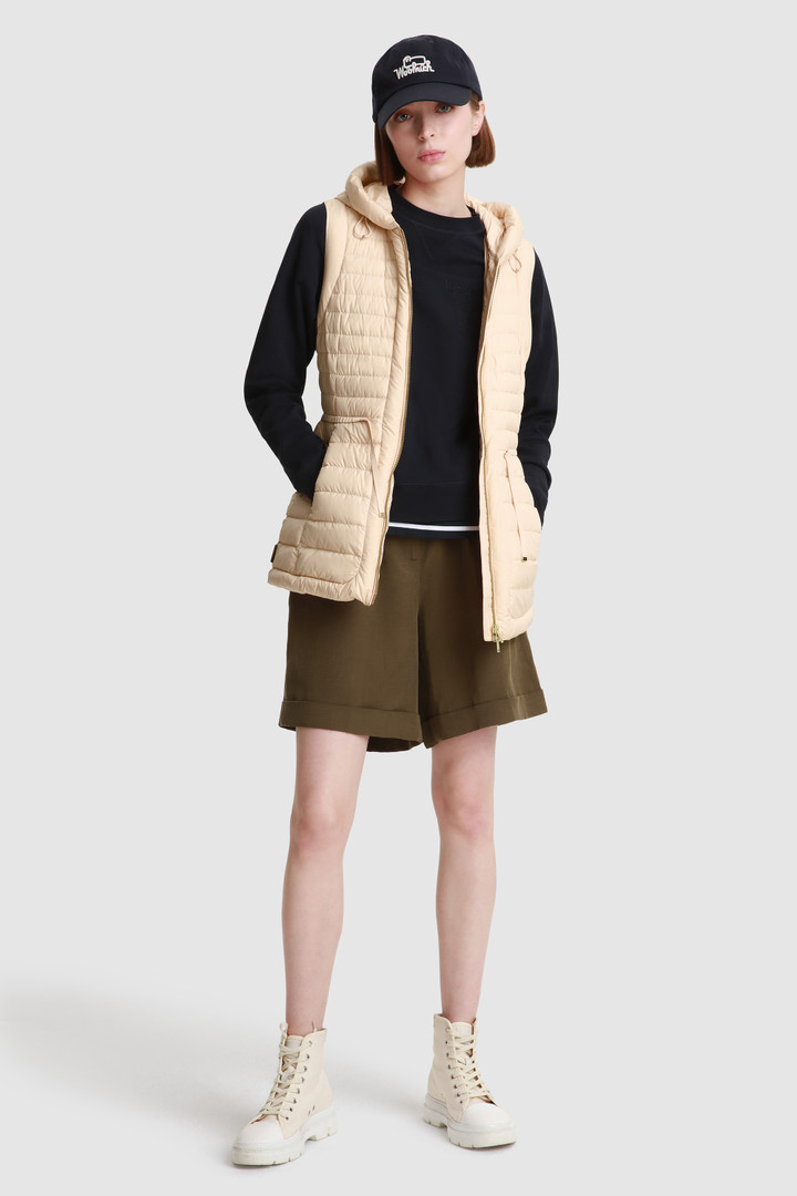 Gilet Hibiscus imbottito con cappuccio rosa photo 2 | Woolrich