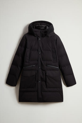 Parka with Detachable Wool Visor Black photo 1 | Woolrich