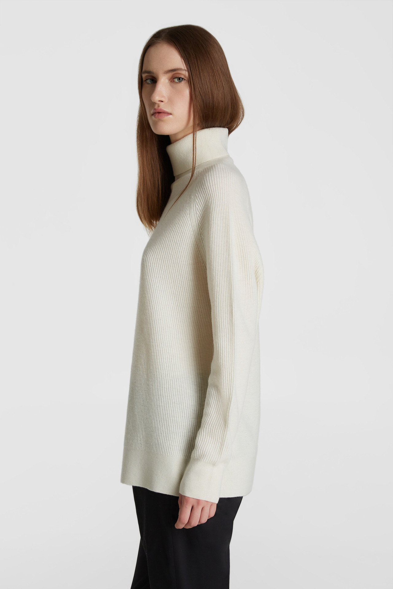 Maglione Cashmere A Collo Alto