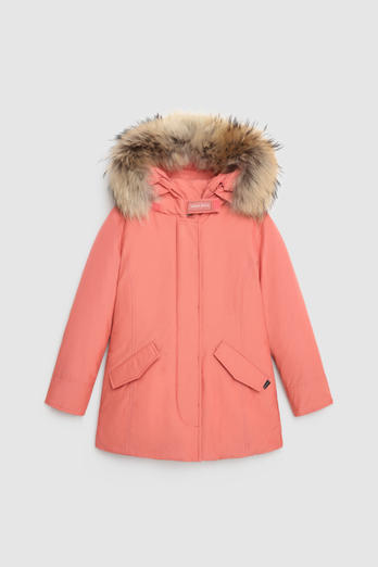 Arctic Parka pour fille avec fourrure amovible Rose photo 1 | Woolrich