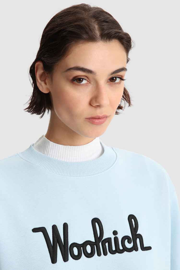 Sweatshirt aus Baumwolle mit Logo