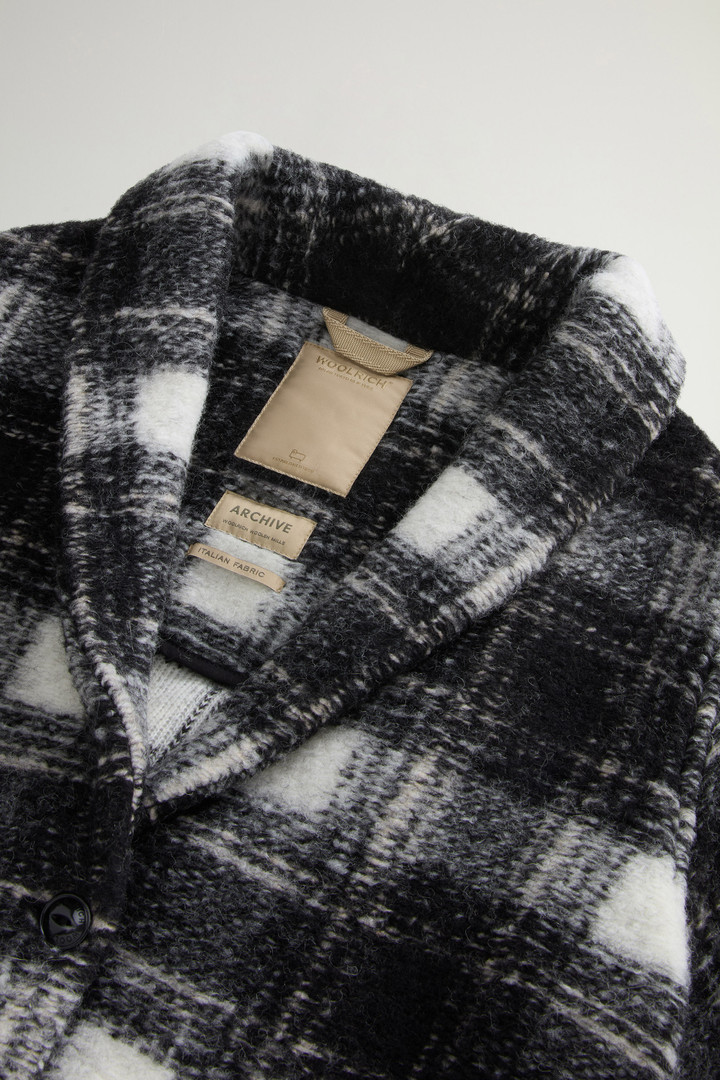 Wool-Blend Gentry Overshirt Black photo 2 | Woolrich