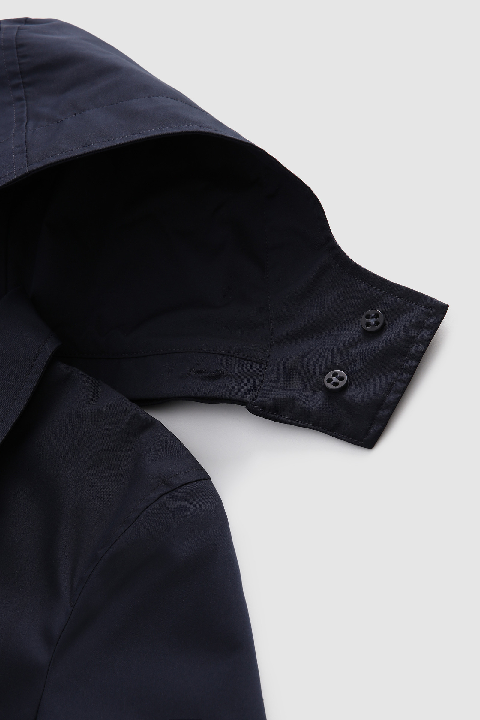 Trench da bambina in Stretch Twill blu photo 5 | Woolrich