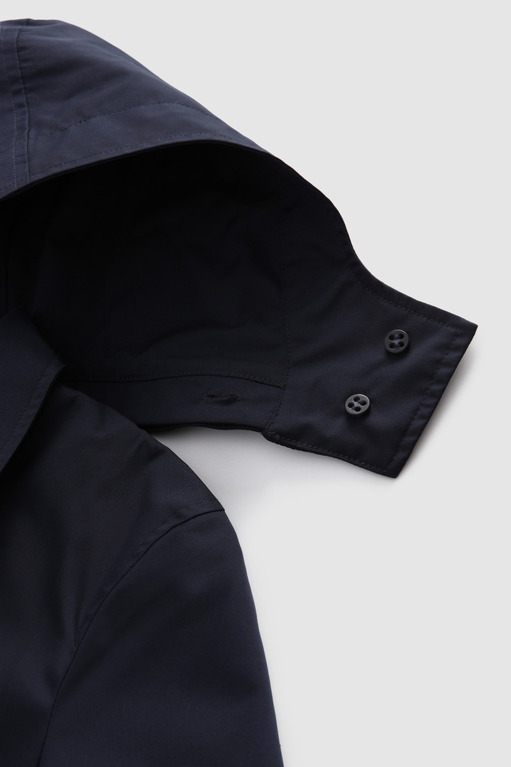 Trench da bambina in Stretch Twill blu photo 5 | Woolrich