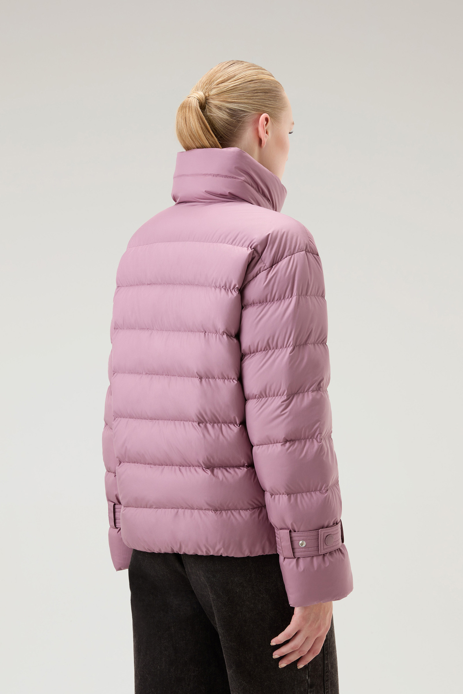 Doudoune Ellis en microfibre rose photo 3 | Woolrich
