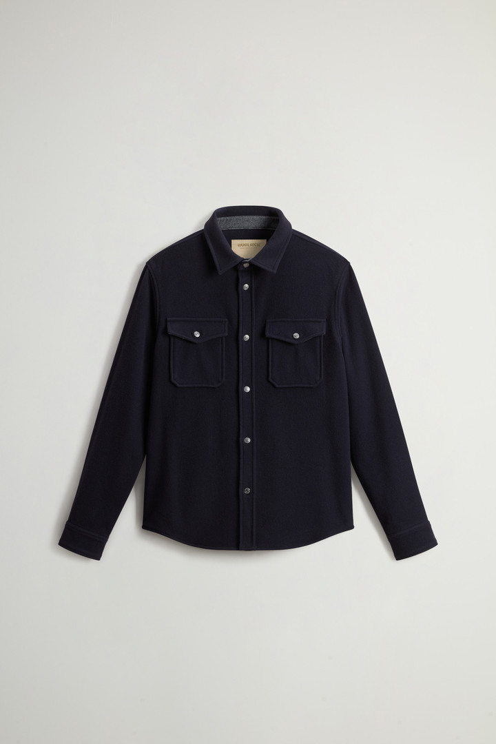 Giacca a camicia Alaskan in misto lana Blu photo 5 | Woolrich