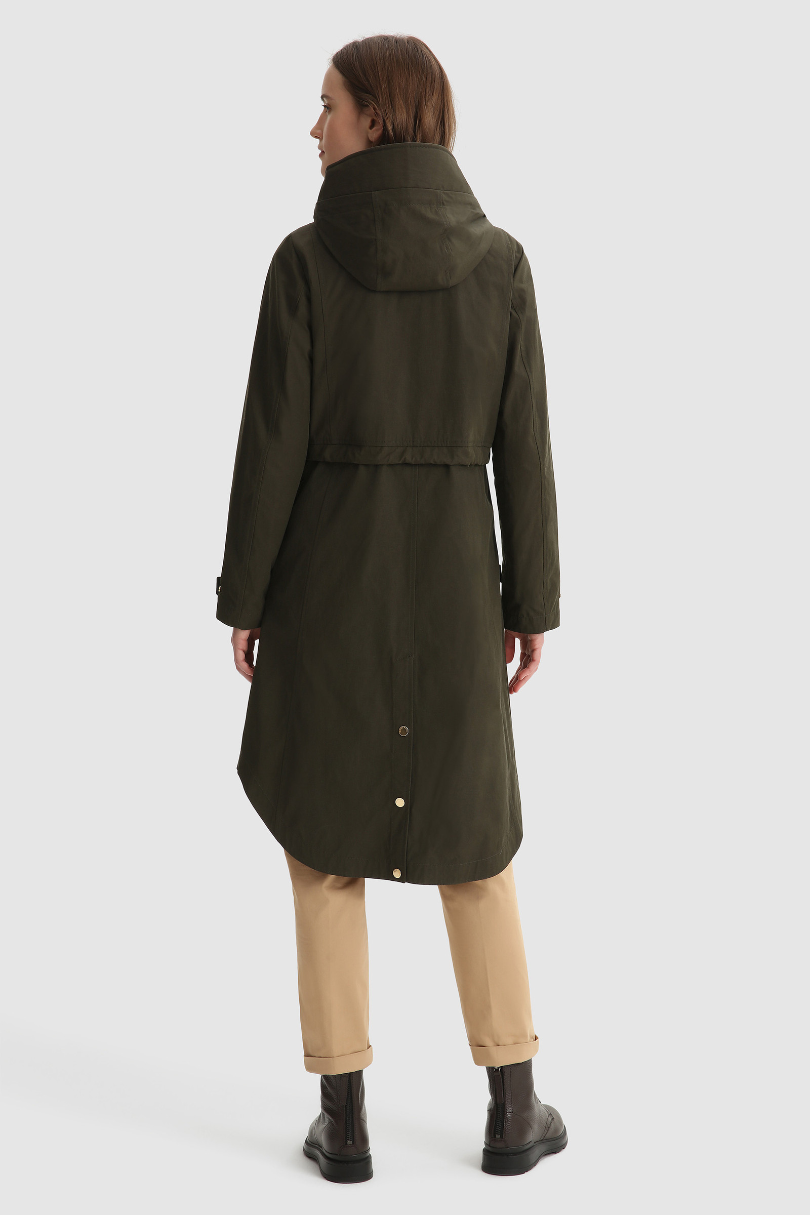 Azun Parka met trekkoord en verstelbare capuchon